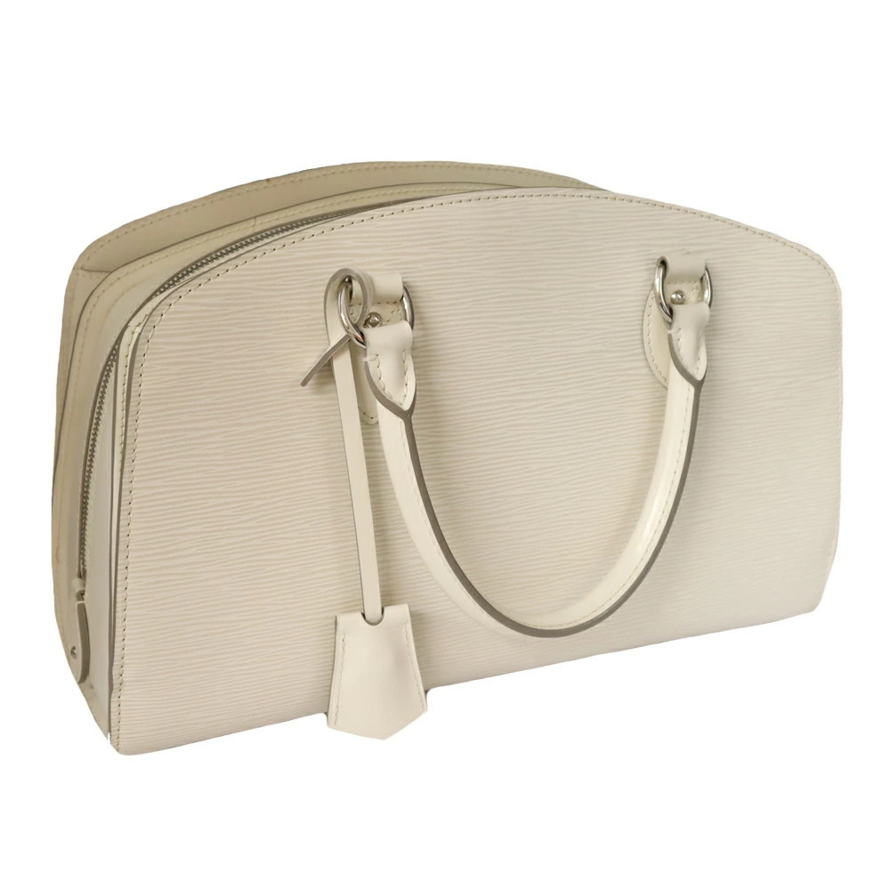 LOUIS VUITTON Pont Neuf Handbag Epi Leather Ivoire White Handheld